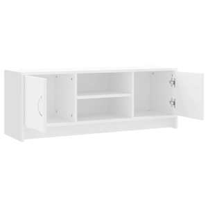 TV skříňka bílá 102x30x37,5 cm kompozitní dřevo - obrázek 6