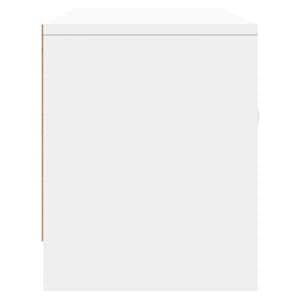 TV skříňka bílá 102x30x37,5 cm kompozitní dřevo - obrázek 7