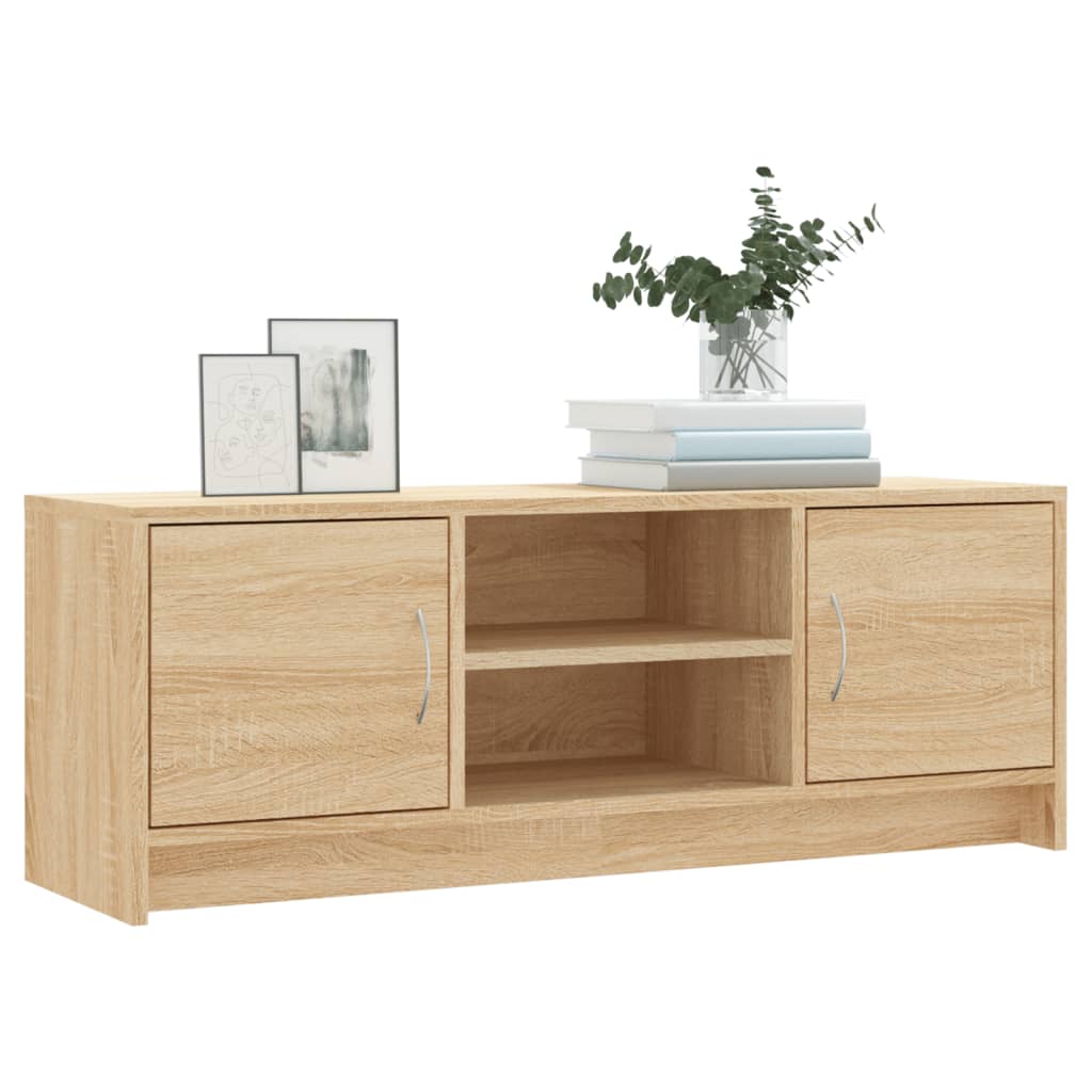 vidaXL TV Cabinet Sonoma Oak 102x30x37.5 cm Engineered Wood