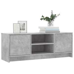 TV skříňka betonově šedá 102x30x37,5 cm kompozitní dřevo - obrázek 3