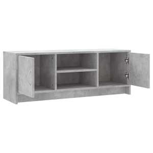 TV skříňka betonově šedá 102x30x37,5 cm kompozitní dřevo - obrázek 6