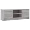 vidaXL telerikapp, hall Sonoma, 102x30x37,5 cm, tehispuit