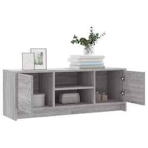 TV skříňka šedá sonoma 102x30x37,5 cm kompozitní dřevo - obrázek 4