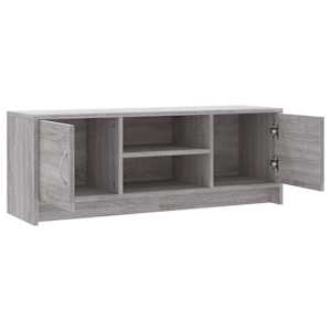 TV skříňka šedá sonoma 102x30x37,5 cm kompozitní dřevo - obrázek 6