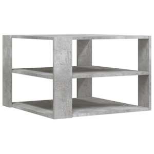 Konferenční stolek betonově šedý 58 x 58 x 40 cm kompozit - obrázek 5