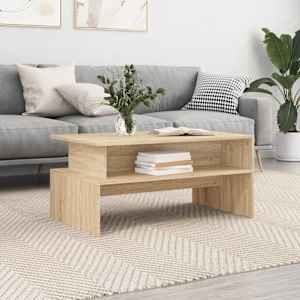 Konferenční stolek dub sonoma 90x55x42,5 cm kompozitní dřevo - obrázek 1