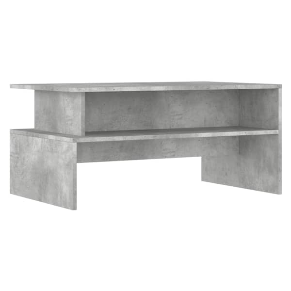 vidaXL kohvilaud, betoonhall, 90 x 55 x 42,5 cm, tehispuit