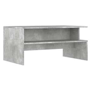 Konferenční stolek betonově šedý 90x55x42,5 cm kompozitní dřevo - obrázek 6