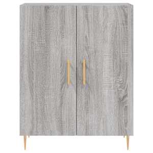 Skříň highboard šedá sonoma 69,5 x 34 x 180 cm kompozitní dřevo - obrázek 8