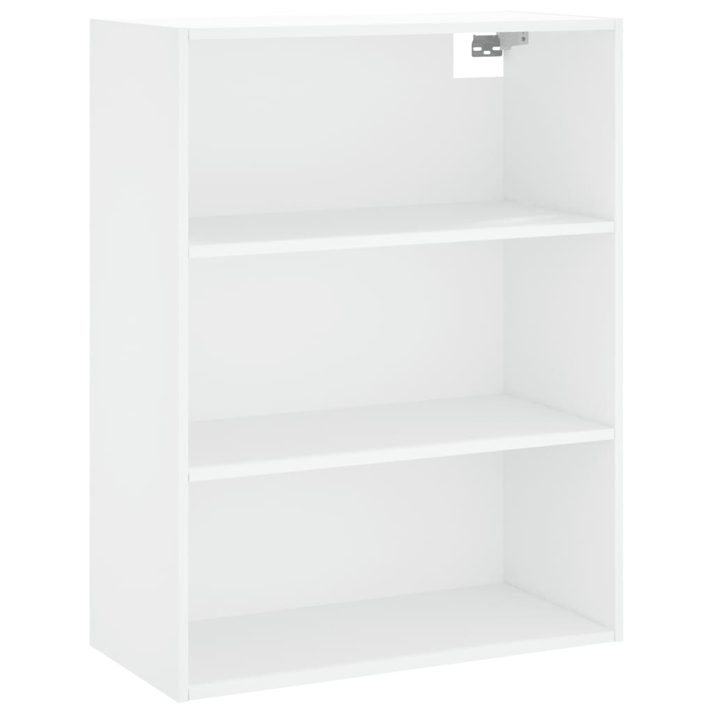 vidaXL Hoge kast 69,5x34x180 cm bewerkt hout wit, foto 4