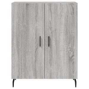 Skříň highboard šedá sonoma 69,5 x 34 x 180 cm kompozitní dřevo - obrázek 8