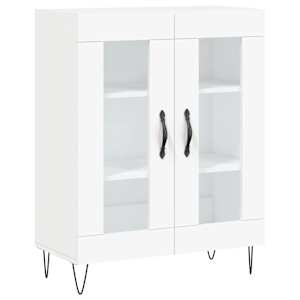 Skříň highboard bílá 69,5 x 34 x 180 cm kompozitní dřevo - obrázek 7