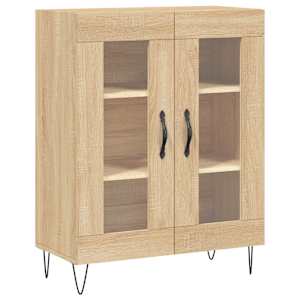 Skříň highboard dub sonoma 69,5 x 34 x 180 cm kompozitní dřevo - obrázek 7