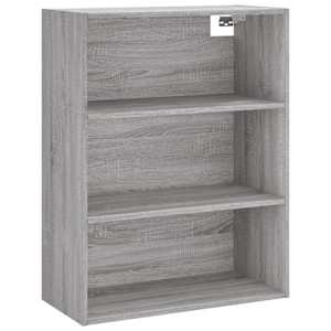 Skříň highboard šedá sonoma 69,5 x 34 x 180 cm kompozitní dřevo - obrázek 5