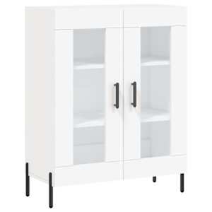Skříň highboard bílá 69,5 x 34 x 180 cm kompozitní dřevo - obrázek 7