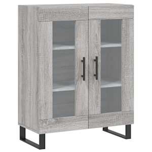 Skříň highboard šedá sonoma 69,5 x 34 x 180 cm kompozitní dřevo - obrázek 7