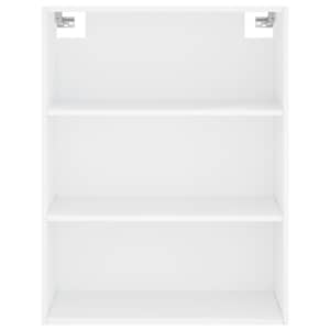 Skříň highboard bílá 69,5 x 34 x 180 cm kompozitní dřevo - obrázek 6