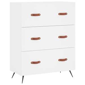 Skříň highboard bílá 69,5 x 34 x 180 cm kompozitní dřevo - obrázek 7