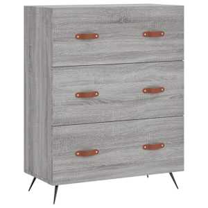 Skříň highboard šedá sonoma 69,5 x 34 x 180 cm kompozitní dřevo - obrázek 7