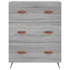 Skříň highboard šedá sonoma 69,5 x 34 x 180 cm kompozitní dřevo - obrázek 8