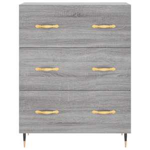 Skříň highboard šedá sonoma 69,5 x 34 x 180 cm kompozitní dřevo - obrázek 8
