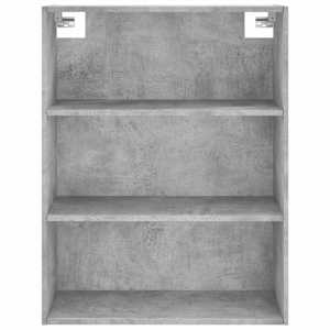 Skříň highboard betonově šedá 69,5x34x180 cm kompozitní dřevo - obrázek 6