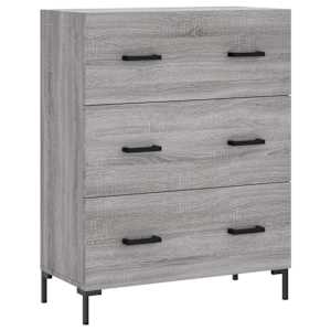 Skříň highboard šedá sonoma 69,5 x 34 x 180 cm kompozitní dřevo - obrázek 7