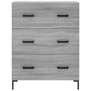 Skříň highboard šedá sonoma 69,5 x 34 x 180 cm kompozitní dřevo - obrázek 8