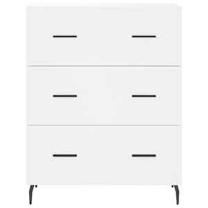 Skříň highboard bílá 69,5 x 34 x 180 cm kompozitní dřevo - obrázek 8