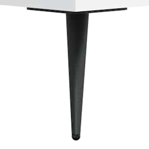 Skříň highboard bílá 69,5 x 34 x 180 cm kompozitní dřevo - obrázek 11