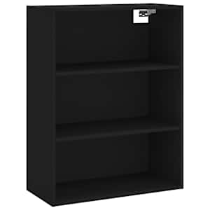 Skříň highboard černá 69,5 x 34 x 180 cm kompozitní dřevo - obrázek 5