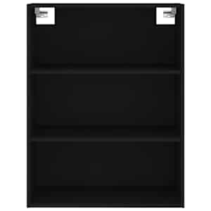 Skříň highboard černá 69,5 x 34 x 180 cm kompozitní dřevo - obrázek 6