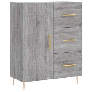 Skříň highboard šedá sonoma 69,5 x 34 x 180 cm kompozitní dřevo - obrázek 7