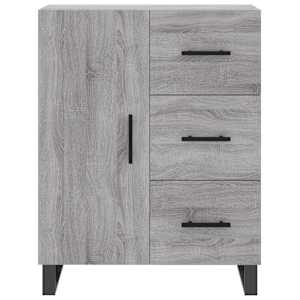 Skříň highboard šedá sonoma 69,5 x 34 x 180 cm kompozitní dřevo - obrázek 8
