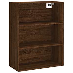 Skříň highboard hnědý dub 69,5 x 34 x 180 cm kompozitní dřevo - obrázek 5