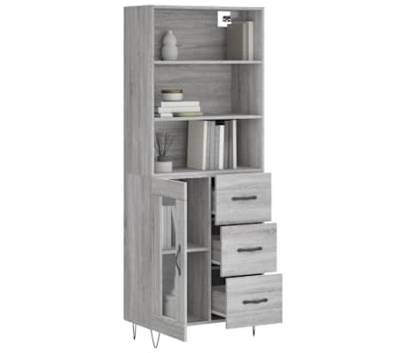 vidaXL &Nu;&tau;&omicron;&upsilon;&lambda;ά&pi;&iota; &Gamma;&kappa;&rho;&iota; Sonoma 69,5 x 34 x 180 &epsilon;&kappa;. &Epsilon;&pi;&epsilon;&xi;&epsilon;&rho;&gamma;&alpha;&sigma;&mu;έ&nu;&omicron; &Xi;ύ&lambda;&omicron;