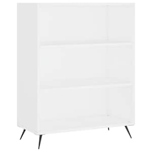 Skříň bílá 69,5 x 32,5 x 180 cm kompozitní dřevo - obrázek 4