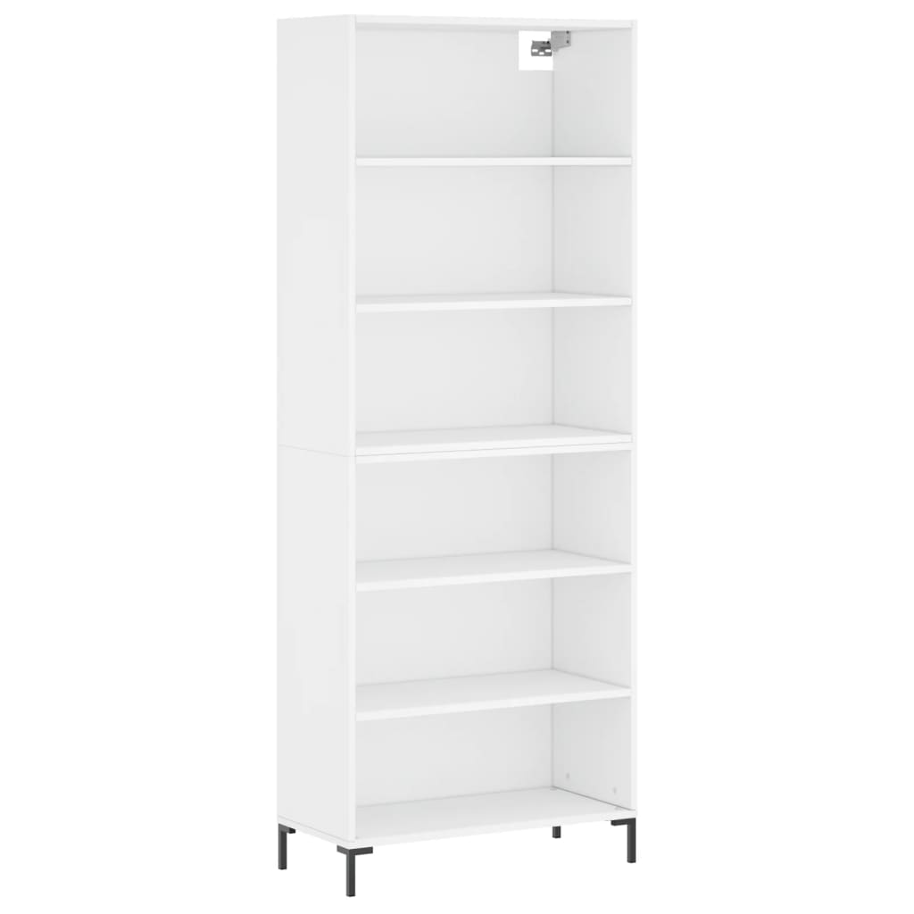 Thumbnail - vidaXL Highboard Weiß 69,5x32,5x180 cm Holzwerkstoff
