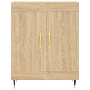 Skříň highboard dub sonoma 69,5 x 34 x 180 cm kompozitní dřevo - obrázek 8
