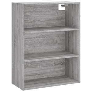 Skříň highboard šedá sonoma 69,5 x 34 x 180 cm kompozitní dřevo - obrázek 5