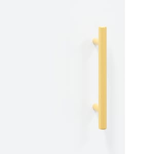 Skříň highboard bílá 69,5 x 34 x 180 cm kompozitní dřevo - obrázek 10