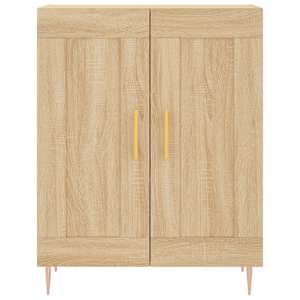 Skříň highboard dub sonoma 69,5 x 34 x 180 cm kompozitní dřevo - obrázek 8
