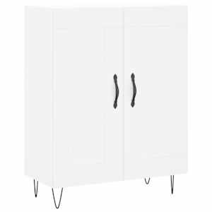 Skříň highboard bílá 69,5 x 34 x 180 cm kompozitní dřevo - obrázek 7