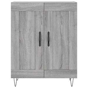 Skříň highboard šedá sonoma 69,5 x 34 x 180 cm kompozitní dřevo - obrázek 8