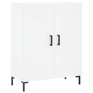 Skříň highboard bílá 69,5 x 34 x 180 cm kompozitní dřevo - obrázek 7