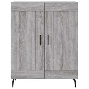 Skříň highboard šedá sonoma 69,5 x 34 x 180 cm kompozitní dřevo - obrázek 8