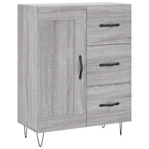 Skříň highboard šedá sonoma 69,5 x 34 x 180 cm kompozitní dřevo - obrázek 7