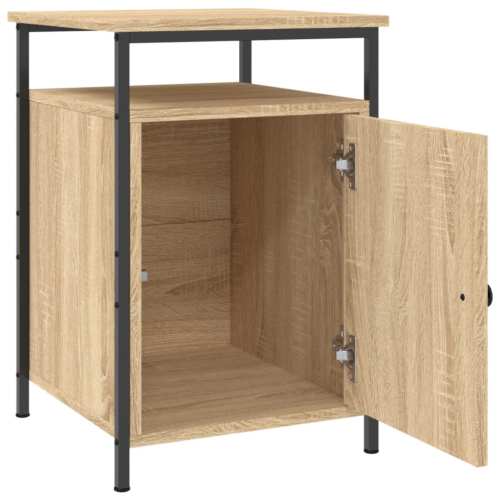  Nočné stolíky 2 ks dub sonoma 40x42x60 cm kompozitné drevo