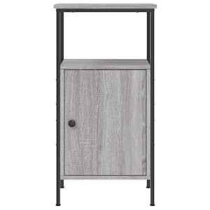 Noční stolek šedý sonoma 41 x 31 x 80 cm kompozitní dřevo - obrázek 5