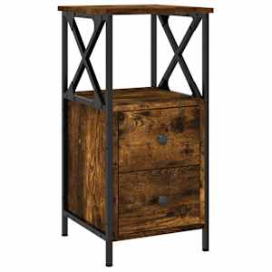 vidaXL 2 db f&uuml;st&ouml;s t&ouml;lgy sz&iacute;nű &eacute;jjeliszekr&eacute;ny 34x35,5x70 cm